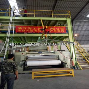 Bagaimana cara menyesuaikan jarak antara spinneret dan kolektor pada mesin pembuat kain nonwoven PP?